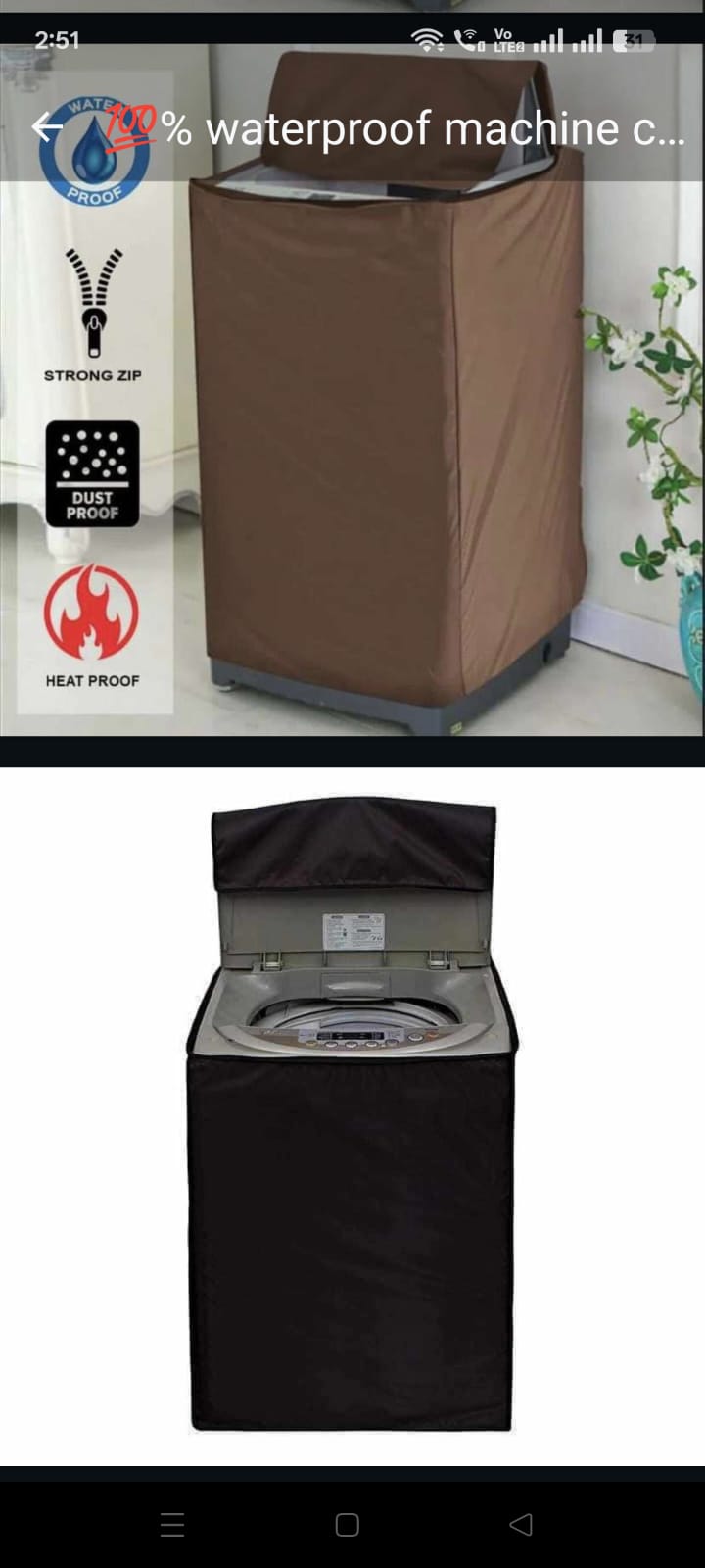 Washing Machine Cover