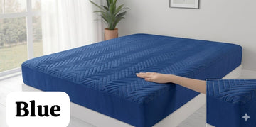 Premium Quilted 100% Waterproof Mattress Protector Breathable Soft 4 Season Staff. پہلے چیک کریں پھر پیمنٹ کریں
