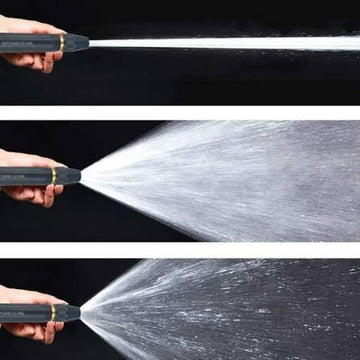 High-Pressure Adjustable Water Pressure Gun - Heavy Duty Metal Brass Nozzle for Car Wash & Garden.