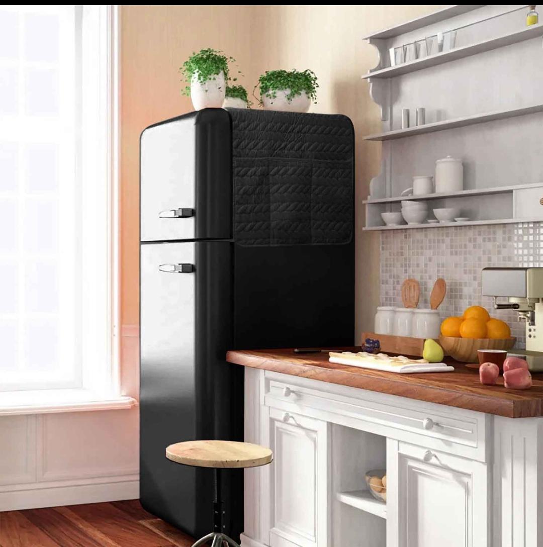 Premium Waterproof and dust Proof Fridge Top Cover with Side Storage Pockets. پہلے چیک کریں پھر پیمنٹ کریں
